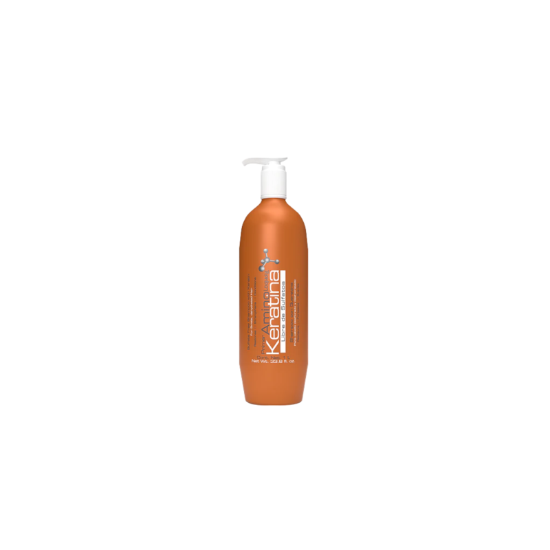 Shampoo Amino keratin ideal para cabello desfibrado y deshidratado, libre de sulfatos 1L - Loquay