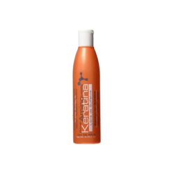 Shampoo Amino keratin ideal para cabello desfibrado y deshidratado, libre de sulfatos 250ml - Loquay