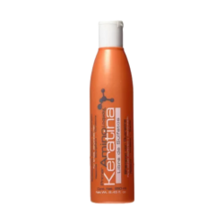 Shampoo Amino keratin ideal para cabello desfibrado y deshidratado, libre de sulfatos 250ml - Loquay