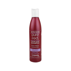 Shampoo matiz pure red, Resalta la luz y el brillo de los tonos rojos 1L - Loquay