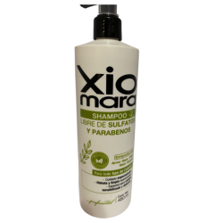 Shampoo libre de sulfatos y parabenos limpia profundamente protege el cabello teñido 450ml - Xiomara