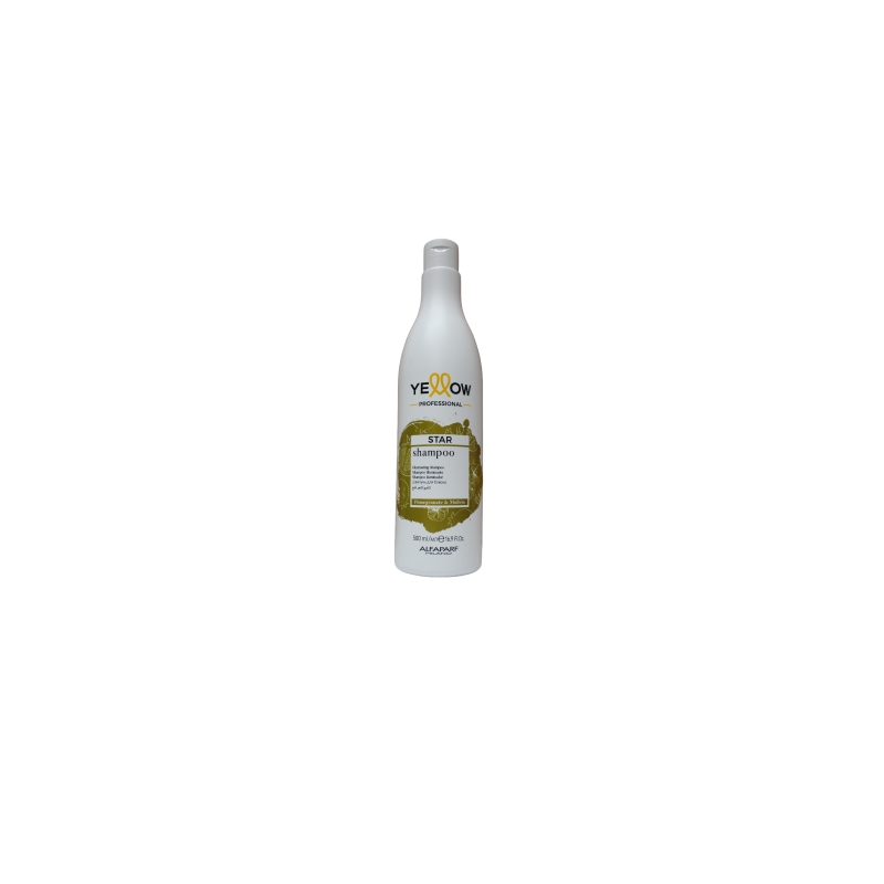 Star Shampoo iluminador restablece el brillo natural, cabello ligero y peinable al instante 500ml - Yellow