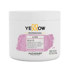 Liss mask alisadora anti-frizz para cabello encrespado 500ml - Yellow