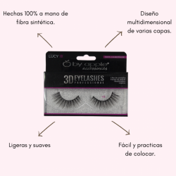 Pestañas 3D Lucy 18-By Apple