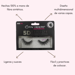 Pestañas 5D Iris 04- By Apple