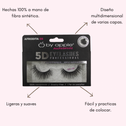 Pestañas 5D Afrodita 08-By Apple