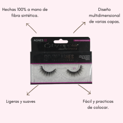 Pestañas 3D Agnes 22-By Apple