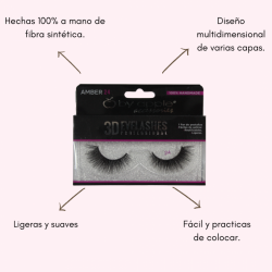 Pestañas 3D Amber 24-By Apple