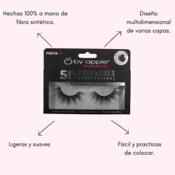 Pestañas 5D Freya 17-By Apple
