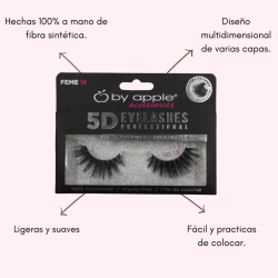 Pestañas 5D Feme 18-By Apple