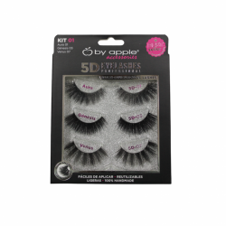 Pestañas 5D Kit 01- By Apple