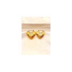 Arracada Heart Acero