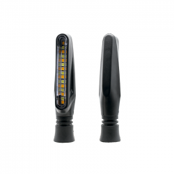 JGO DIRECCIONALES LED RASEN DIR-0015Y-BU TIPO PLUMA SECUENCIAL AMARILLO/AZUL