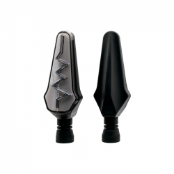 JGO DIRECCIONALES LED RASEN DIR-0012Y-BU TIPO RAYO SECUENCIAL AMARILLO/AZUL