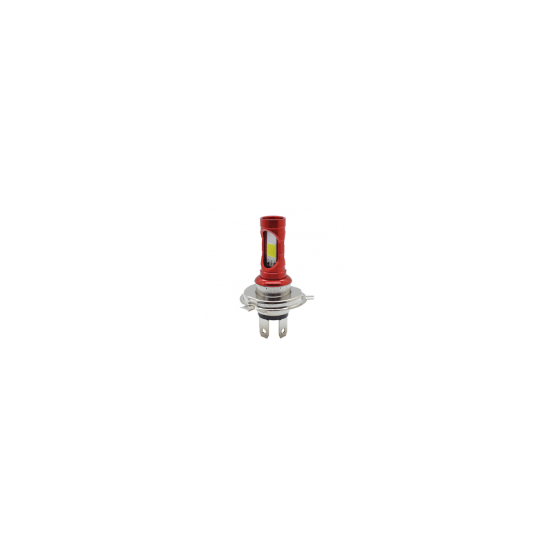 FOCO LED RASEN FDEL-5017R-Y-W LUPA H4 2 COLORES AMARILLO/BLANCO CARCASA ROJA