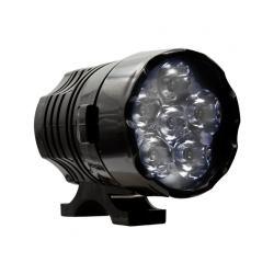 FARO LED AUXILIAR RASEN LED-13023W TIPO REDONDO 6 LED LUZ BLANCA ALTA/BAJA Y ESTROBO