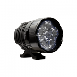 FARO LED AUXILIAR RASEN LED-13023W TIPO REDONDO 6 LED LUZ BLANCA ALTA/BAJA Y ESTROBO
