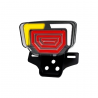 CALAVERA TRASERA LED RASEN CAL-1005R-W-Y FT125 ROJO NEON ROJO/AMARILLO