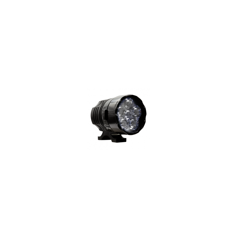 FARO LED AUXILIAR RASEN LED-13023W TIPO REDONDO 6 LED LUZ BLANCA ALTA/BAJA Y ESTROBO