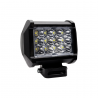 FARO LED AUXILIAR RASEN LED-13014W-BU CUADRADO 3 FILAS 12 LED BLANCO CONTORNO AZUL ALTA/BAJA Y ESTRO