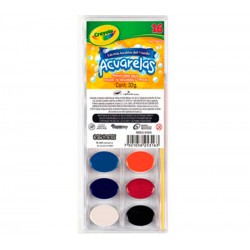 ACUARELA BLISTER 16 PASTILLAS