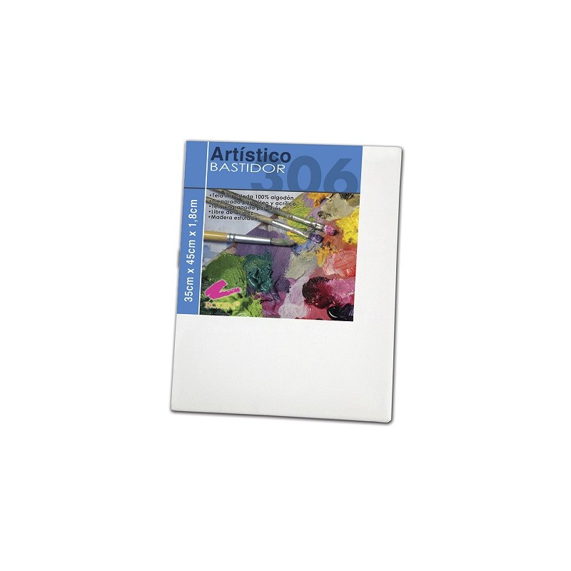 BASTIDOR C/TELA ESTUDIANTIL 306 35X45CM
