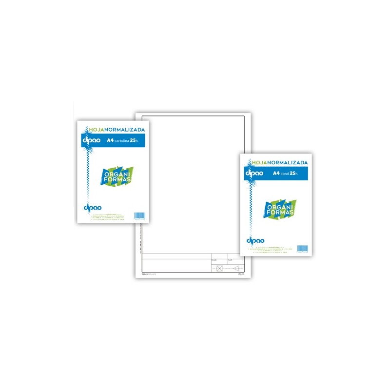 BLOCK A4 BOND NORMALIZADO 25H