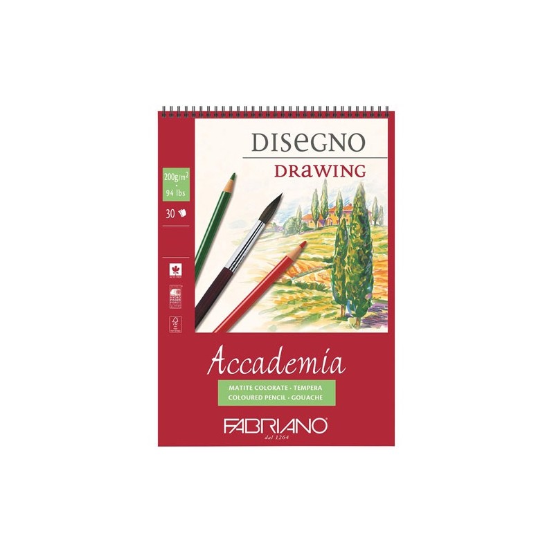 BLOCK ACUARELA SKETCH 200G 29.7X4 30H