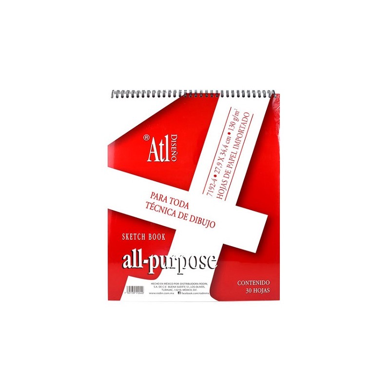 BLOCK ALL PURPOSE ATL 28X34.4CM 30H 796