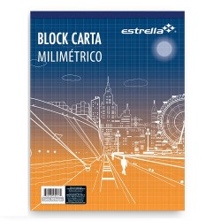 BLOCK CARTA MILIMETRICO 50H