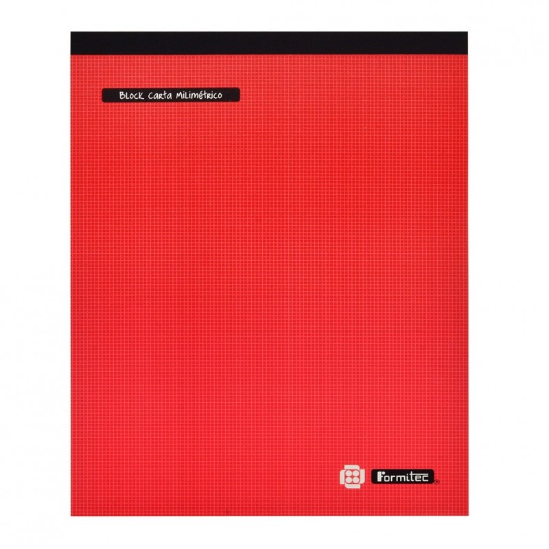 BLOCK CARTA PLASTIFICADO MILIMETRICO 50H
