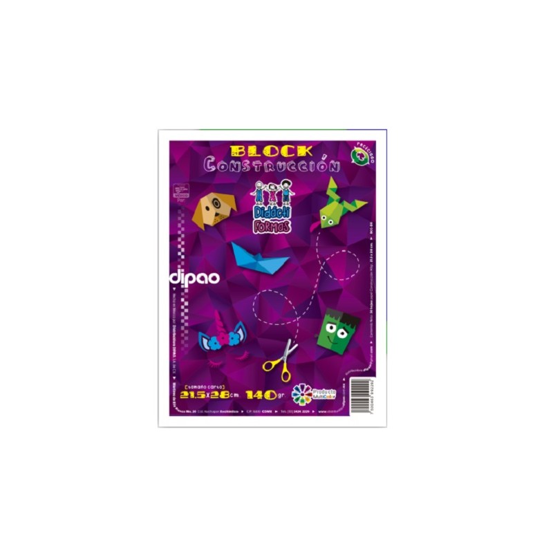 BLOCK CONSTRUCCION CARTA 50H