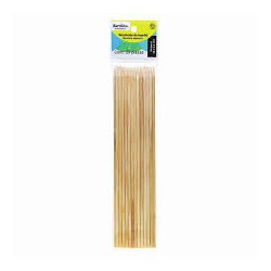 BROCHETA DE BAMBU 25X03CM BOL/25PZ