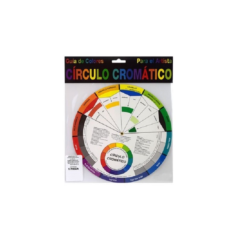 DISCO MINI CROMATICO COLOR WHEEL 13CM