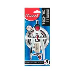 COMPAS DE PRECISION TECHNIC METAL 3PZ