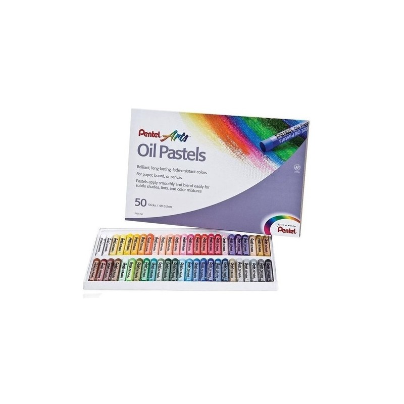 GIS PASTEL DE ACEITE 50PZ