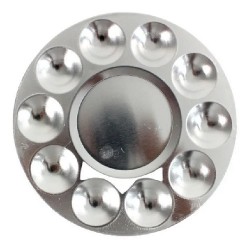 GODETE METALICO CIRCULAR 10 CAVIDADES