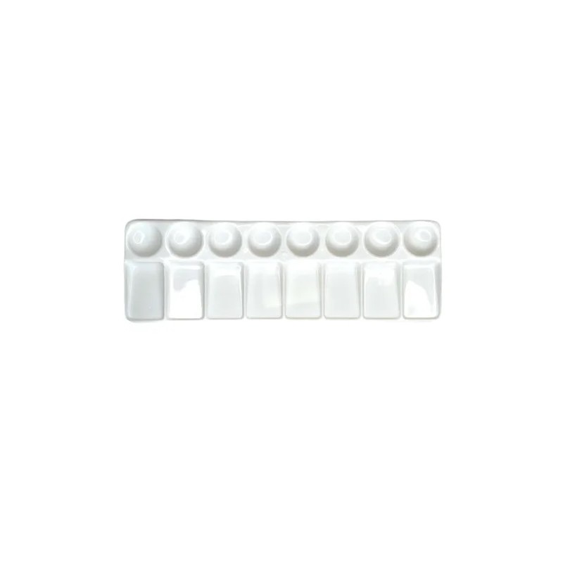 GODETE PLASTICO RECTANGULAR 8 CAVIDADES 30X10CM