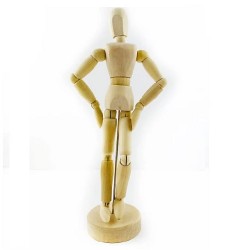 MANIQUI MADERA FEMENINO 20.3CM (8")