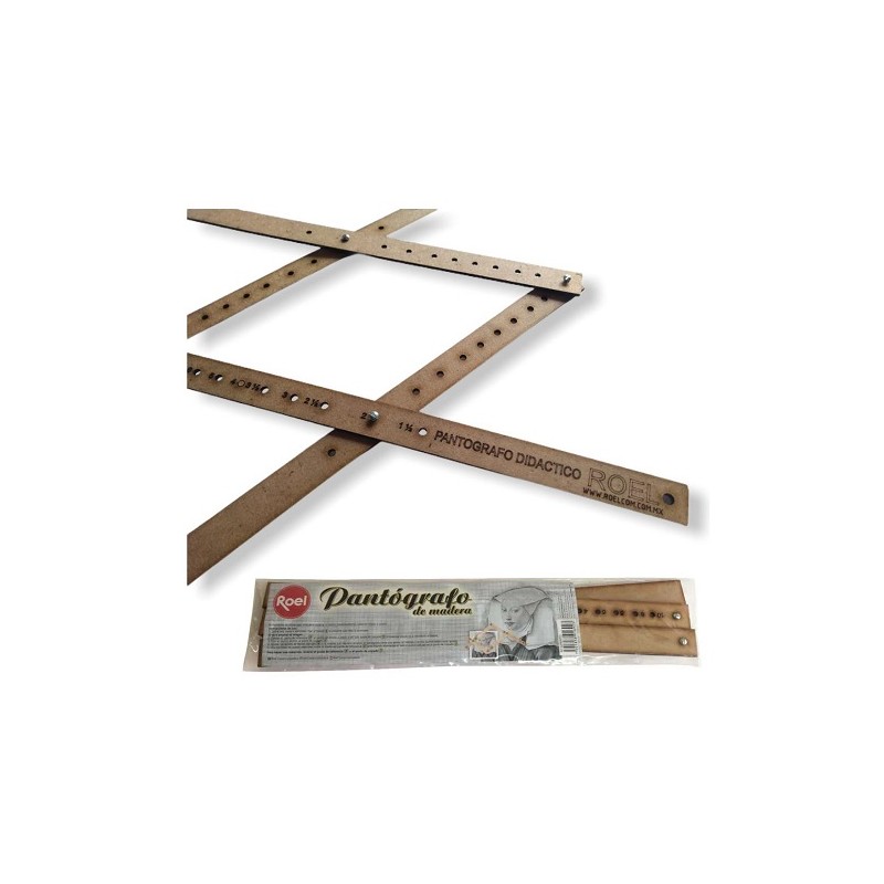 PANTOGRAFO DE MADERA
