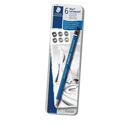 LAPIZ LUMOGRAPH 100 C/6 PZS