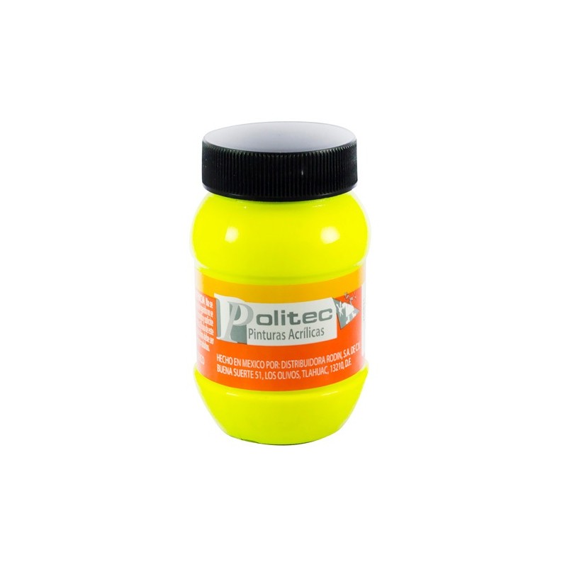 PINTURA ACRILICA FLUORESCENTE 100ML