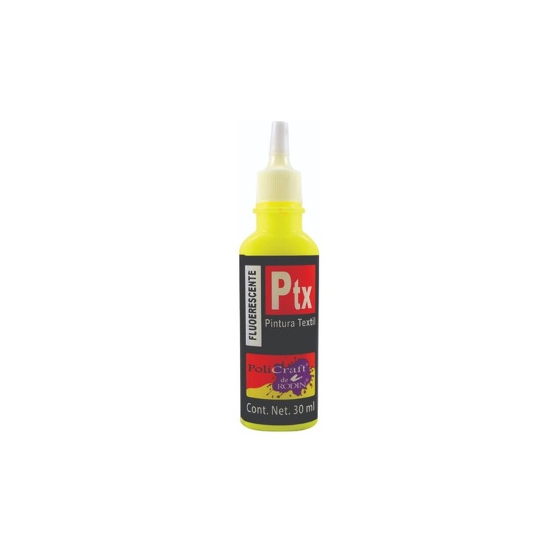 PINTURA TEXTIL FLUORESCENTE 30ML