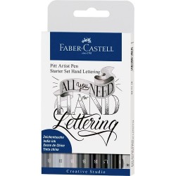 PITT ARTIST PEN LETTERING KIT 8PZS