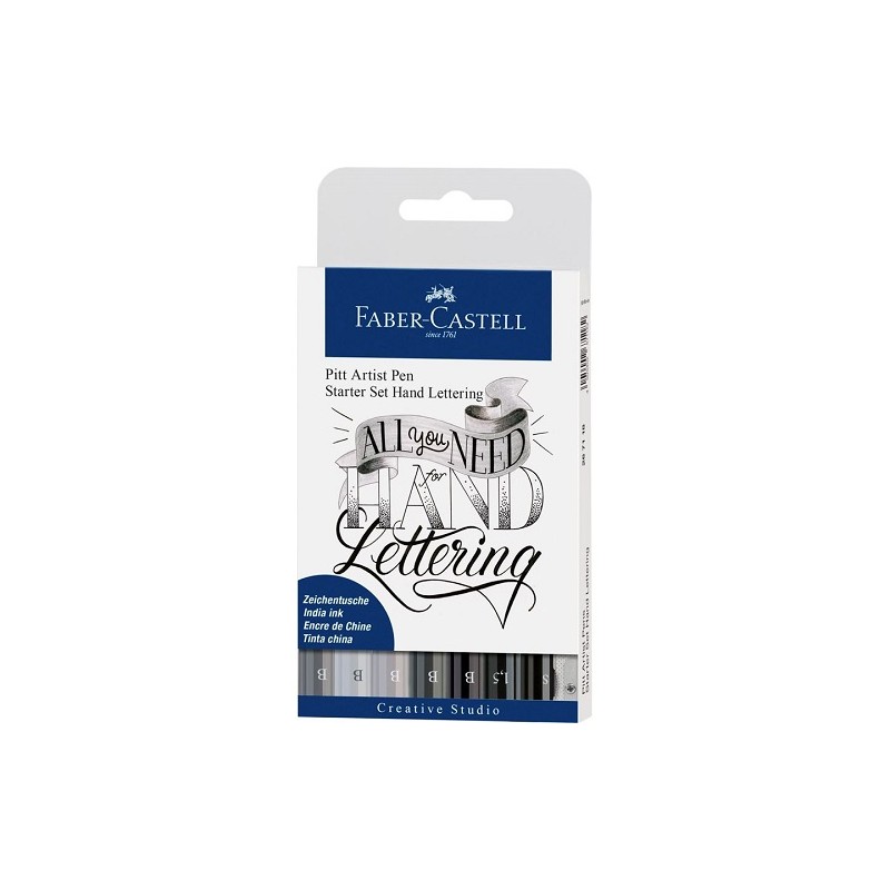 PITT ARTIST PEN LETTERING KIT 8PZS