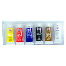 SET PINTURA OLEO T-14 ATL 6PZ M3 C/ACCESORIOS 673