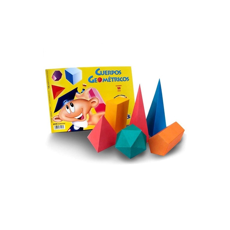 ALBUM CUERPOS GEOMETRICOS MATE 20 PZ