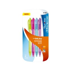 BOLIGRAFO KILOMETRICO 100RT FASHION P/MEDIANO SURT 4PZ