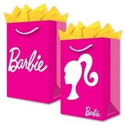 BOLSA DE REGALO GRANDE BARBIE 24X36.5X3CM