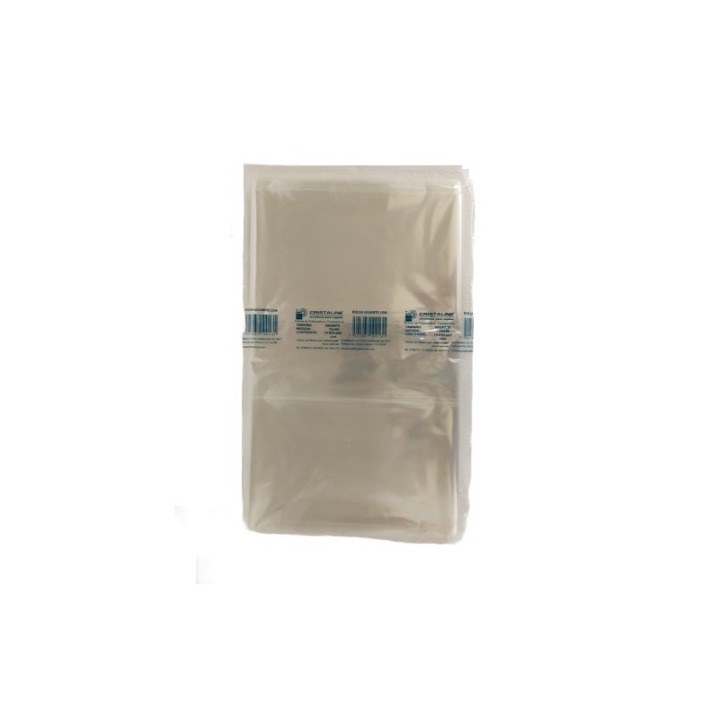 BOLSA PARA REGALO CELOFAN TRANSPARENTE 70X98 CM 10PZ